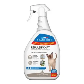 Meilleurs prix pour Répulsif d'Intérieur et d'extérieur spray de 750 ml + 250 ml,  Pour Chats - Francodex