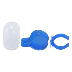 Comparer les prix de Abreuvoir pour Pigeons Distributeur Automatique de Nourriture pour Oiseaux Grande Capacité pour Cockatiels Perroquets Inséparables white