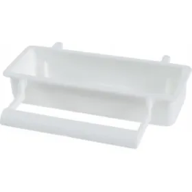 Comparer les prix de Mangeoire blanche rectangulaire avec perchoir 