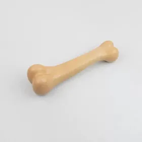 Meilleurs prix pour Os à Mâcher Naturel Non Toxique pour Chien Presque Indestructible Anti-Morsure Jouet à Mâcher pour Chiots Petits Moyens Grands Chiens Jouet à Mâcher pour Animaux de Compagnie (Yellow,S-12CM) jaune