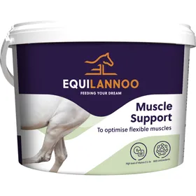 Comparer les prix de EQUILANNOO Muscle Support complément alimentaire qui assure une récupération et un soutien optimaux des muscles des chevaux - Lot de 2x 2kg