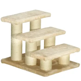 Comparer les prix de Arbre à chat escalier beige, 45 x 35 x 34 cm