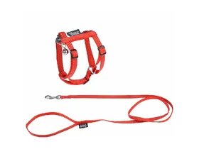Comparer les prix de Harnais & Laisse pour Chat Réfléchissant 120cm Rouge