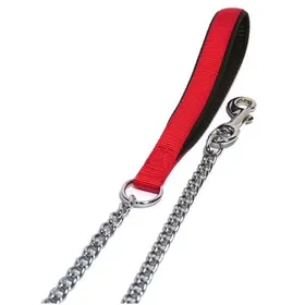 Meilleurs prix pour Laisse à chaîne - ROSEWOOD - 92cm-3mm - Rouge - Pour chien