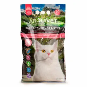 Comparer les prix de 2x10kg Arquivet Poudre pour bébé Litière pour chat Arena Bentonita Con Talco Litière pour chat
