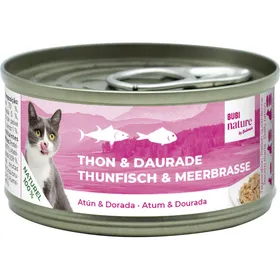 Comparer les prix de Bubi Nature chat, thon et daurade