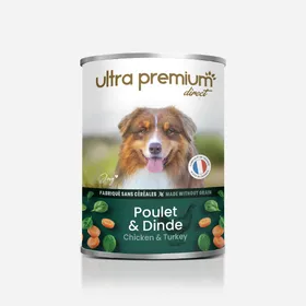 Meilleurs prix pour 12 Boîtes de Pâtée pour Chien Sans Céréales - Poulet & Dinde