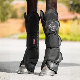 Comparer les prix de LeMieux Travel Boots - Taille Cob - Noir