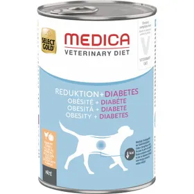 Comparer les prix de SELECT GOLD Medica Obésité & Diabète Boîtes de Pâtée Chien Adulte Poulet et Potiron 6x400 g