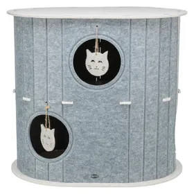 Comparer les prix de Trixie Katzenhöhle Mara Grau Sand 66 x 62 x 46 cm (Chat), Panier pour chien + chat
