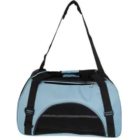 Comparer les prix de S Sac Transport Chien Chat en avion Sac bandoulière pour chien Sac transport chien chat pliable 40cm*20cm*30cm Bleu,de05816