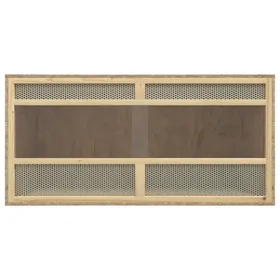 Meilleurs prix pour Terrarium en bois dingénierie ZERODIS - 100x47x47 cm - pour reptiles