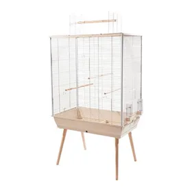 Comparer les prix de Zolux - Cage à oiseaux Neo Jili XL beige