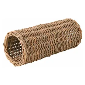 Comparer les prix de Trixie Tunnel pour rongeurs Willow S 10x25cm, Équipement cage pour rongeurs