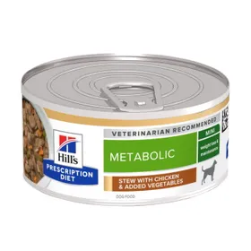 Comparer les prix de Hill's Prescription Diet Metabolic Ragoût au Poulet et aux Légumes ajoutés 24 x 156 g 48x156 g
