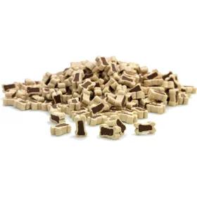 Comparer les prix de Friandise chien candy duo bones agneau et riz - 1,8kg
