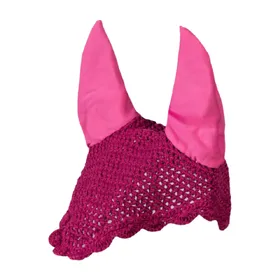 Comparer les prix de HKM Bonnet anti-mouches Manchester - Taille Vollblut - Fuchsia