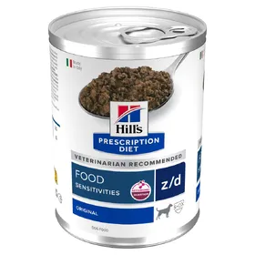 Comparer les prix de 24x370g z/d Food Sensitivities Original Hill's Prescription Diet - Pâtée pour chien