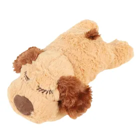 Comparer les prix de Jouets pour chiot avec battements de cœur Animal en peluche interactif Peluche avec battements de cœur pour animal de compagnie Aide comportementale au sommeil Apaisant Marron marron