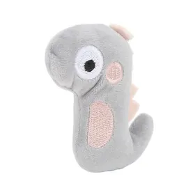 Comparer les prix de Jouet pour chat - SURENHAP - Dinosaure gris - Peluche douce - Herbe à chat intégrée - Résistant aux morsures