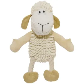 Meilleurs prix pour Jouet en peluche - ROSEWOOD - Mouton - Couleurs neutres - Textures variées - Pour chien