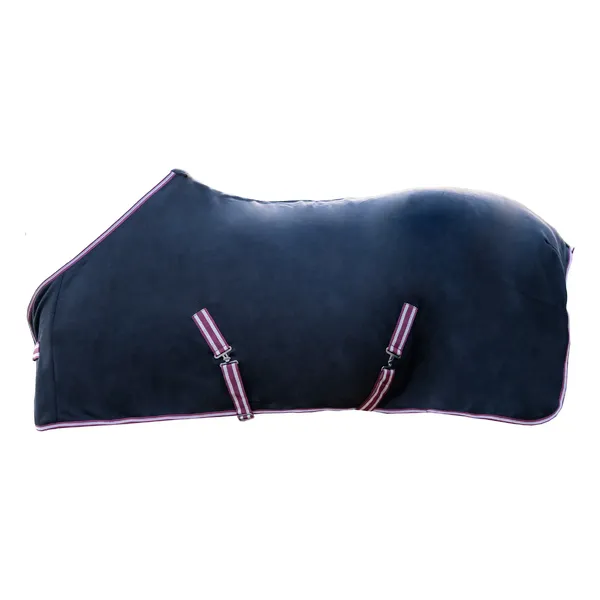 Couverture polaire séchante pour cheval avec sangles croisées HKM – photo 4
