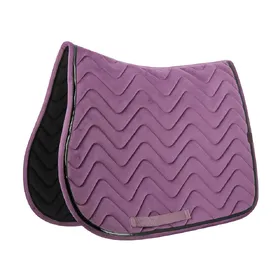 Comparer les prix de EQUITEHME Tapis de selle mixte Glossy en velours violet pour cheval