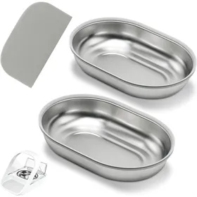 Comparer les prix de Gamelles en acier inoxydable pour distributeur SureFeed - Lot de 2 bols avec tapis en silicone anti-goutte