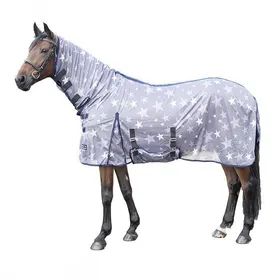 Comparer les prix de Couverture anti-mouches pour cheval HKM Stars Combo