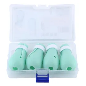Meilleurs prix pour Ensemble de 4 pièces Protecteur de patte de chat en silicone anti-rayures pour bain, toilettage, vérification white