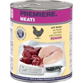 Comparer les prix de PREMIERE Meati nourriture humide pour chien, senior Poulet 6x800 g
