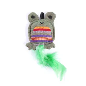Comparer les prix de Jouet peluche pour chat grenouille Martin Sellier
