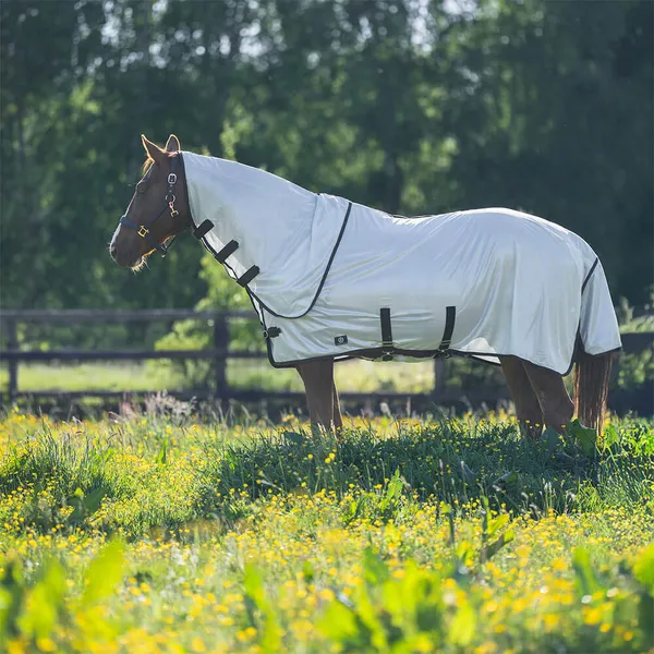 Imperial Riding Couverture anti-mouches IRHReese - Taille 165 - Bleu – photo 5