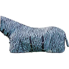 Comparer les prix de Couverture anti-mouches pour cheval avec couvre-cou HKM Zebra