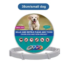 Comparer les prix de Nouveau collier pour chat, collier vétérinaire anti-puces et anti-tiques pour chiens et chats, collier antibactérien pour grands et petits chiens~00130