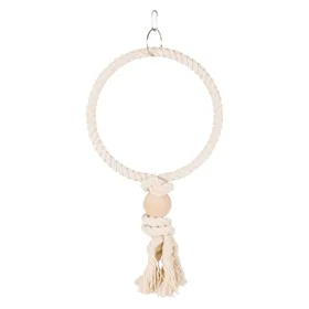 Meilleurs prix pour Anneau en coton pour oiseaux Trixie 24cm de diamètre - Accessoire pour oiseau