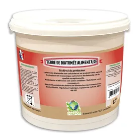 Meilleurs prix pour Terre De Diatomee Alimentaire - Poulailler Direct - Seau 2,5kg - Couleur Blanche
