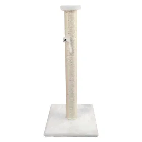 Comparer les prix de Dogman Colonne griffoir Sally (90 cm, Blanc), Arbre à chat