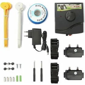 Comparer les prix de Clôture électrique pour chien avec 2 colliers - Colliers anti-fugue pour un dressage efficace produit de haute qualité Femeo
