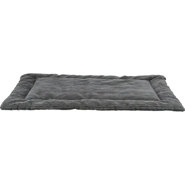 Trixie Jonna Lying Mat, corduroy plush, 130 × 85 cm, grey (Chat, Chien), Panier pour chien + chat – photo 3