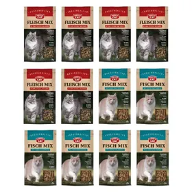 Comparer les prix de Croquettes chat 24kg, nourriture pour chat Classic Knusper-Mix
