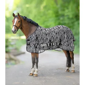 Comparer les prix de Couverture anti-mouches pour cheval Waldhausen Zebra - 75 cm