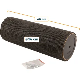 Comparer les prix de Poteau de rechange gris pour arbres à chat diamètre 14cm - Ø14x40cm