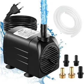 Comparer les prix de Pompe à Eau Submersible 25W 2000 L/H Ultra Silencieuse 5 Buses Tuyau 15M Flexible Transparent Pour Bassin Fontaine Jardin Aquarium