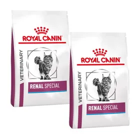 Comparer les prix de ROYAL CANIN Veterinary Renal Special Croquettes Chat 2x4 kg