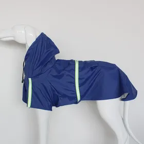 Meilleurs prix pour Manteau imperméable pour chien de grande taille, style cape Corgi, imperméable, réfléchissant, coupe-vent, imperméable, à capuche L bleu