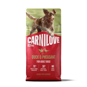 Meilleurs prix pour CARNILOVE Active Dry Canard et Faisan pour chien - Lot de 2x 1,5kg (ancien packaging)