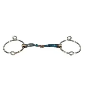 Comparer les prix de Mors simple pour cheval Trust Sweet Iron Slow twist jointed