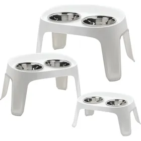 Meilleurs prix pour Support surélevé avec 2 gamelles pour chien Skybar - plusieurs tailles disponibles 