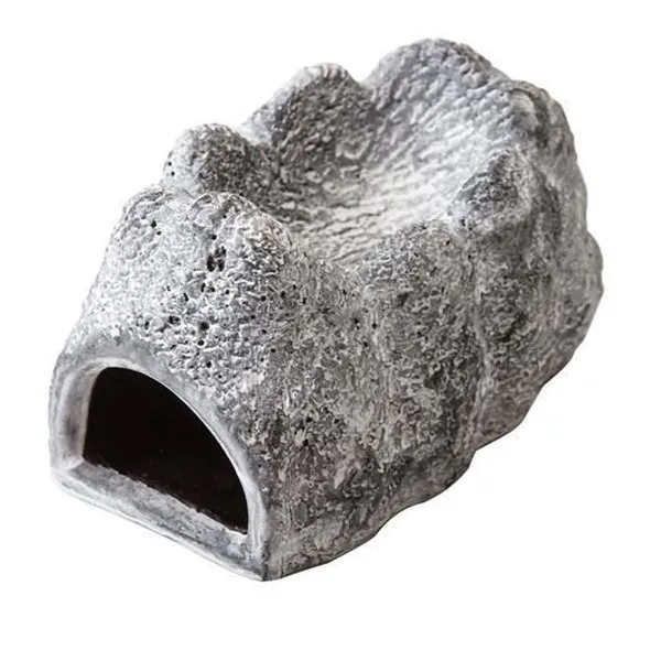 Cachette - EXO TERRA - Wet Cave - Céramique hygroscopique - 11x6.5x5 cm - Refuge pour reptiles – photo 3
